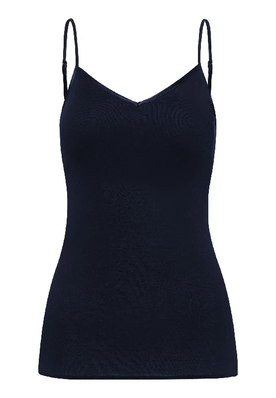 Cotton Seamless Padded Cotton Camisole | Deep Navy 71605-1610CamisoleCosmo