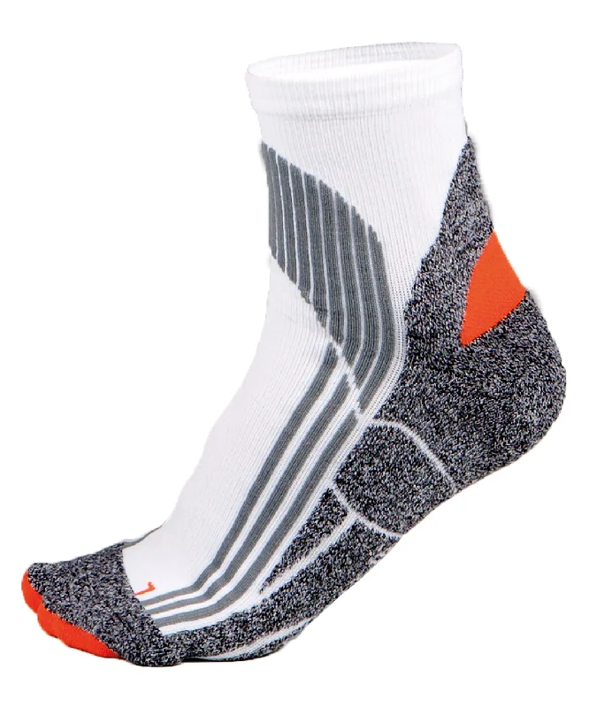 White/Grey/Orange - Technical sports socksRainproof Jackets