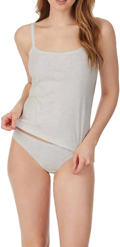 Cabana Cotton Camisole In Heather GreyCamisoleOrbit