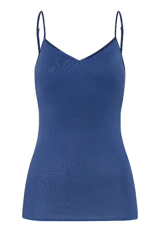 Cotton Seamless Padded Cotton Camisole | True Navy 71605-2604CamisoleHorizon