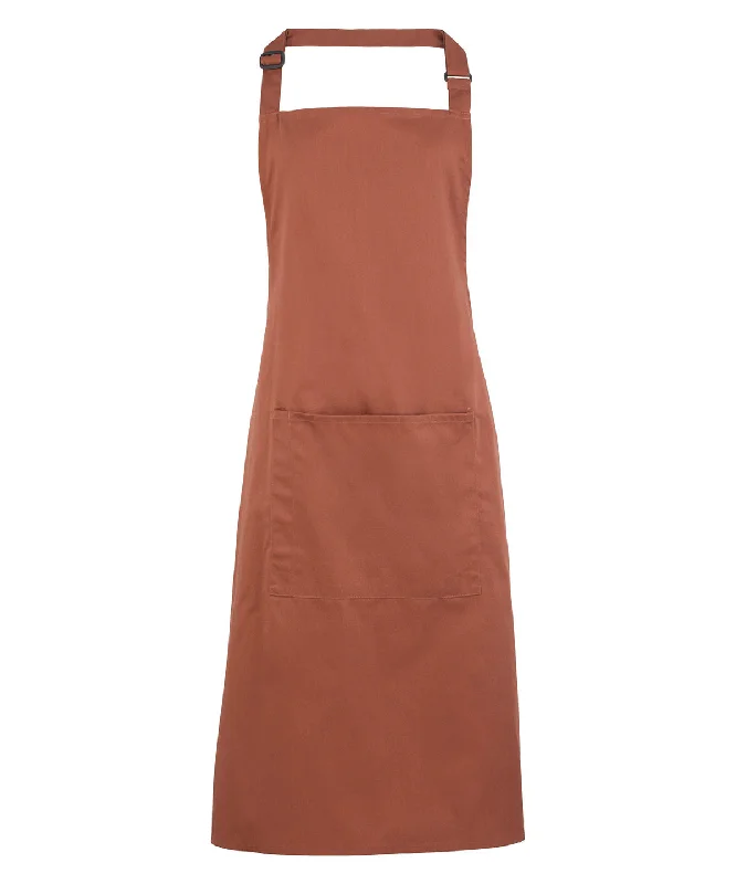 Chestnut - Colours bib apron with pocketWinter Jackets