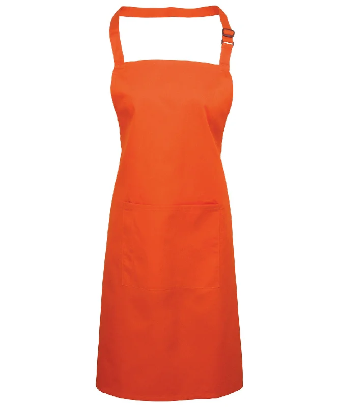 Orange - Colours bib apron with pocketSherpa Jackets