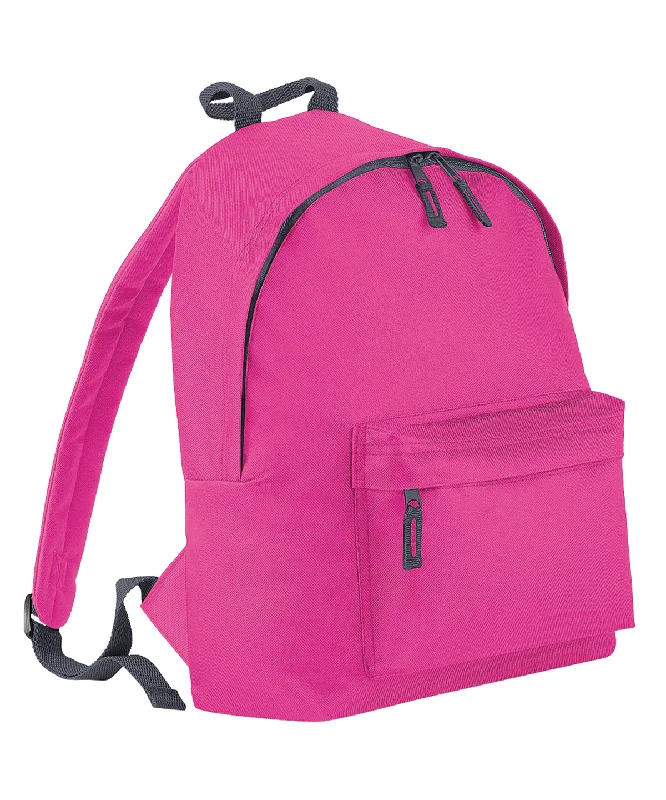 Fuchsia/Graphite Grey - Junior fashion backpackCollege Jackets