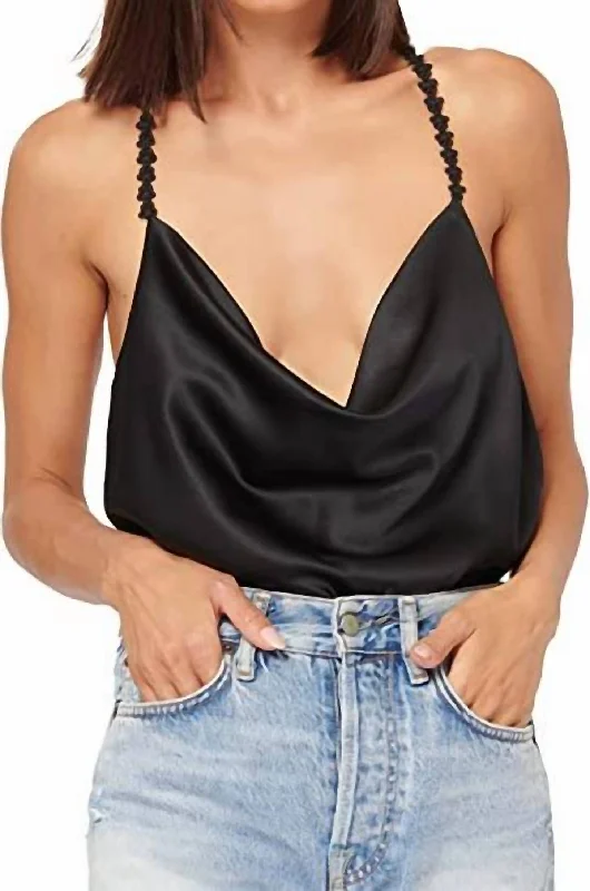 Floris Cami Top In BlackCamisoleNest