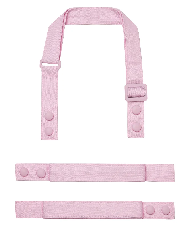 Pink - Swap & Pop' Customisable Apron - StrapsVelvet Jackets