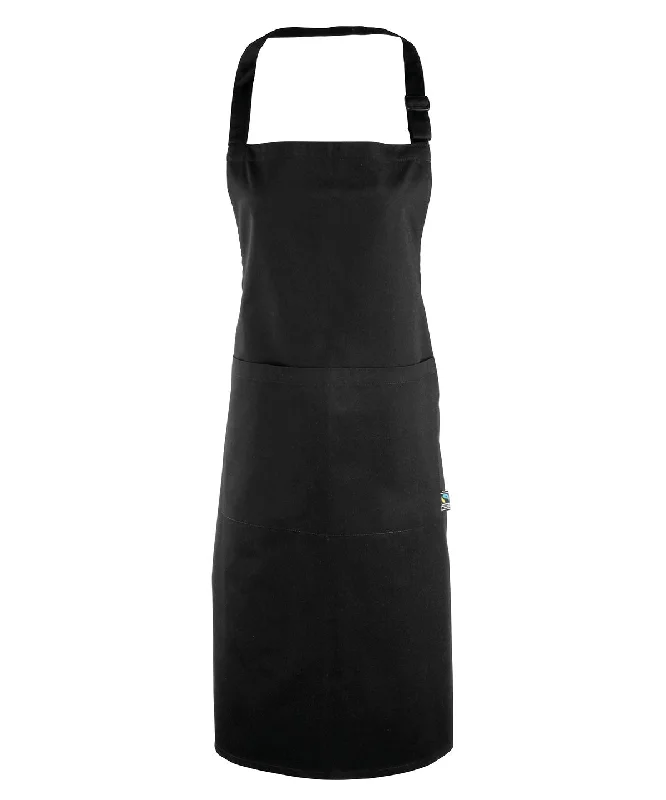 Black - Cotton bib apron, organic and Fairtrade certifiedFlannel Jackets