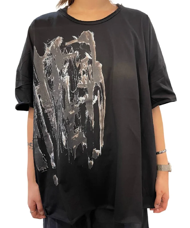 Women's Suzuri Shirt In BlackHip-Hop Shirts