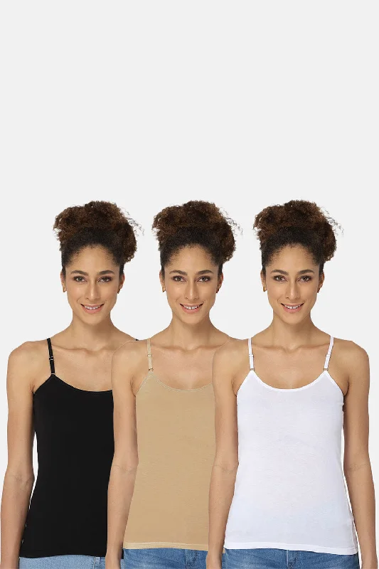 Intimacy Camisole-Slip Special Combo Pack - In08 - Pack of 3 - C63CamisoleHorizon