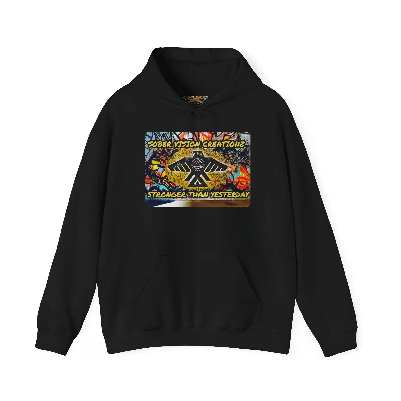 Camping HoodiesSober Vision Creationz Unisex Heavy Blend™ Hooded Sweatshirt