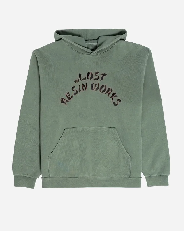 Gym HoodiesLost Legacy Heavy Hooded Sweatshirt-Dark Sage