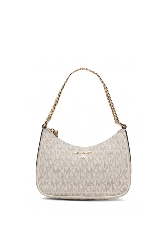 MICHAEL Michael Kors Jet Set Small Shoulder Bag, Cream