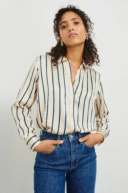 MARIA SHIRT - CERAMIC NAVY STRIPECultural Shirts