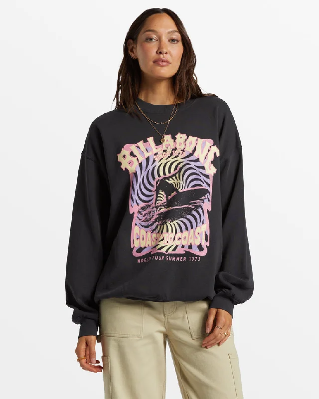 Artist HoodiesBillabong Ride In Sweatshirt-Black Sands 4