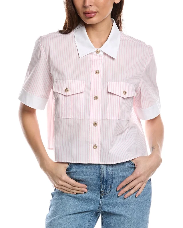 Generation Love Alida Pinstripe ShirtGraphic Shirts