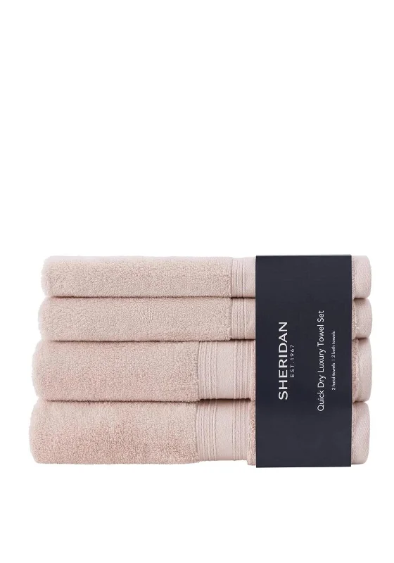 Sheridan Quick Dry Luxury Towel Set, Maroon