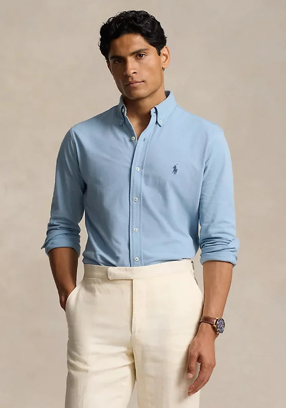 Ralph Lauren Featherweight Mesh Shirt, Vessel Blue