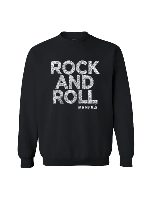 Running SweatshirtsRock and Roll Memphis Sweatshirt- Black