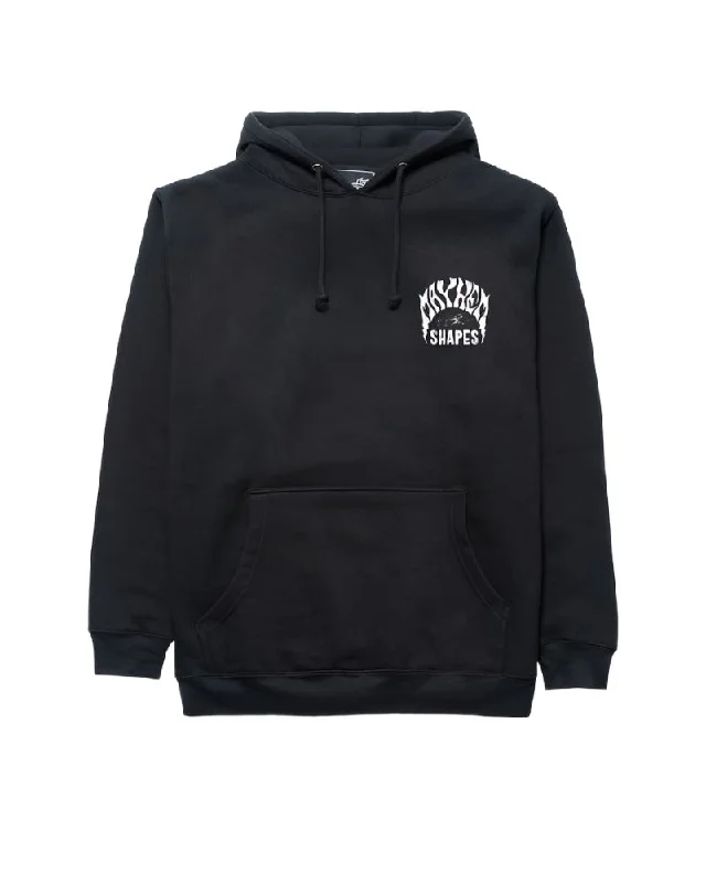 Hooded SweatshirtsLost Mayhem Shapes Hooded Sweatshirt-Black