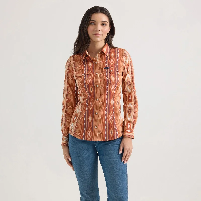 Women's Wrangler Checotah Snap Front Shirt #112361186Velvet Shirts