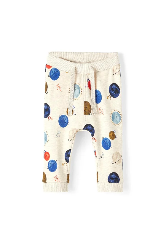 RompersName It Baby Boy Norim Sweat Pant, Peyote Melange