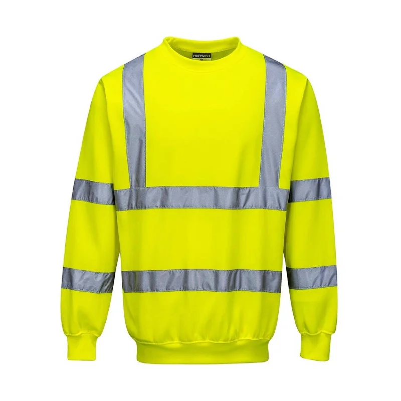 Oversized HoodiesPortwest Men's Hi-Viz Sweatshirt - Yellow