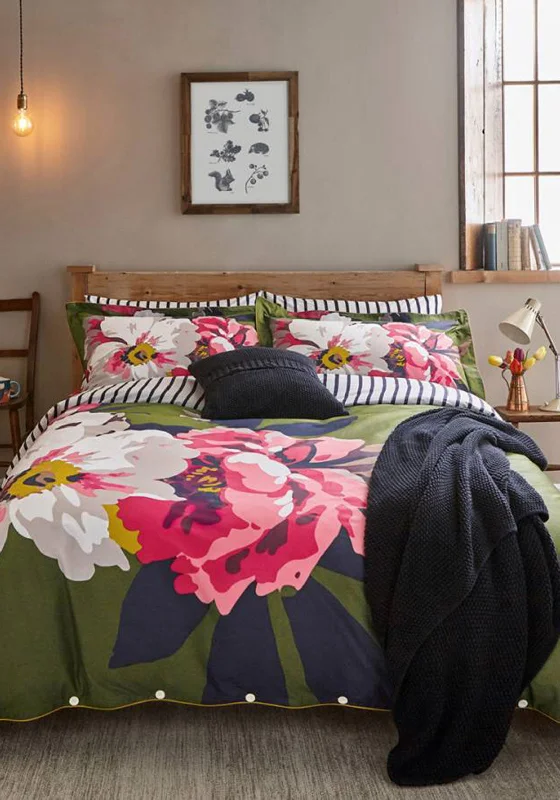 Joules Bircham Bloom Duvet Cover Set, Green