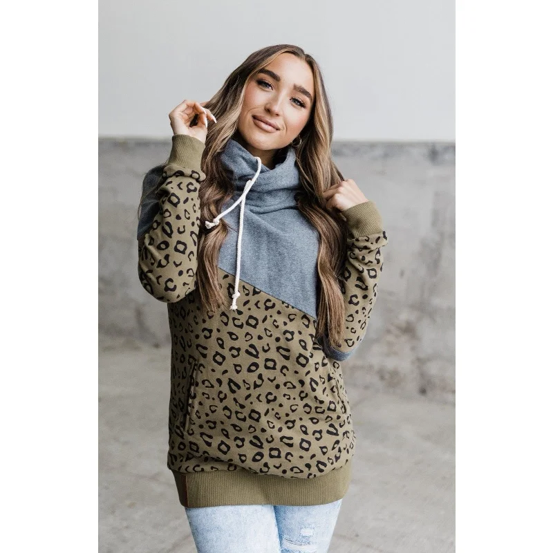 Sequined HoodiesAmpersand Ave Single Hood Sweatshirt - Feline Good