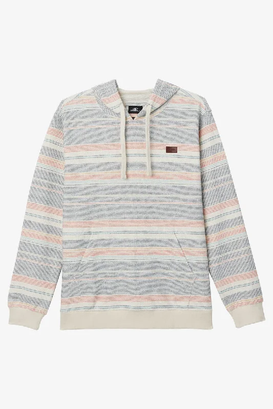 Pullover HoodiesO'Neill Bavaro Stripe Pullover Sweatshirt-Cream