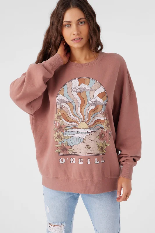 Camping HoodiesO'Neill Choice Oversized Sweatshirt-Burlwood