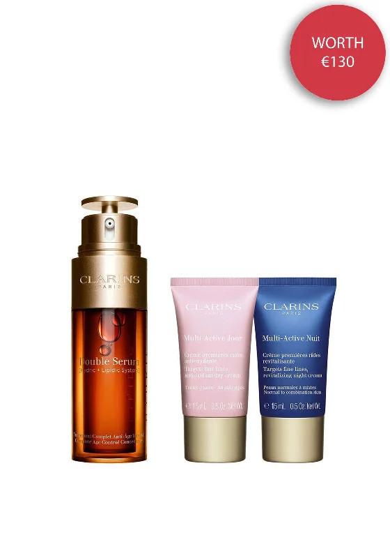 Clarins Double Serum and Multi Active Age Defying Set