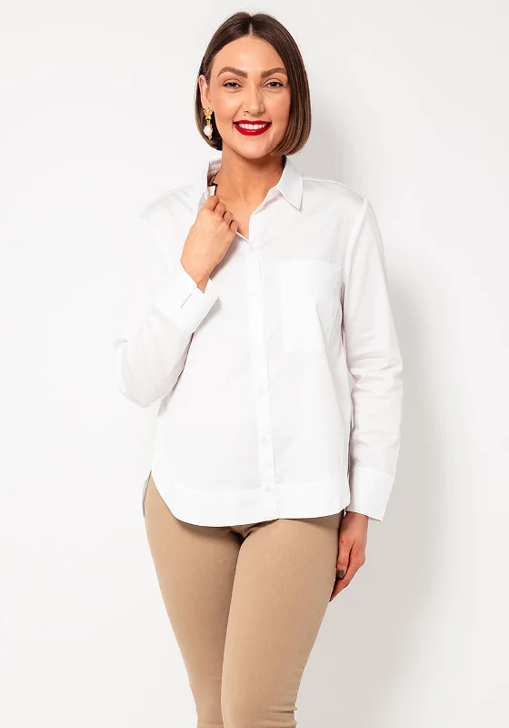 Oui Button Up Shirt, WhiteUV-Protection Shirts