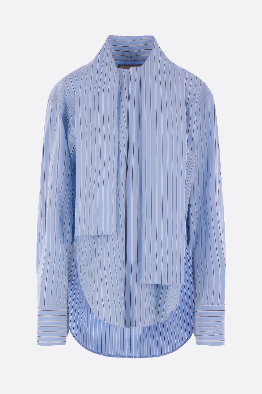 striped poplin shirtRetro Shirts