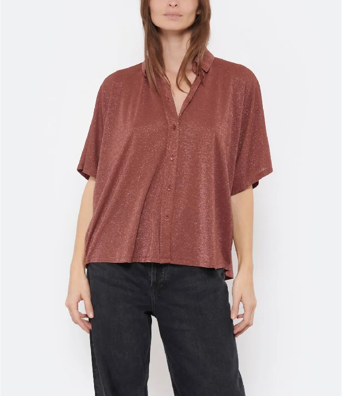 Brooklyn Shirt In TerracottaFormal Shirts