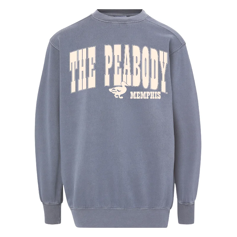 Embroidered SweatshirtsPeabody College Sweatshirt - Oxford Blue