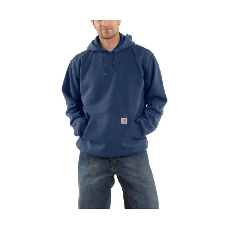 Wool Blend SweatshirtsCarhartt Men's Hooded Pullover Midweight Sweatshirt - New Navy