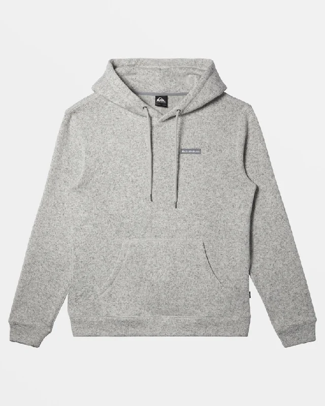 Polyester HoodiesQuiksilver Keller Hooded Sweatshirt-Light Grey Heather