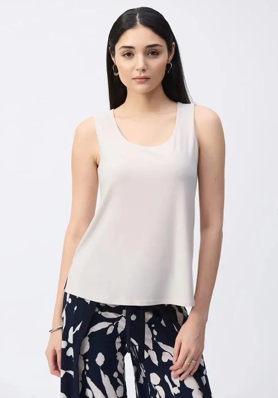 Joseph Ribkoff Scoop Neck Cami, BeigeCamisolePegasus