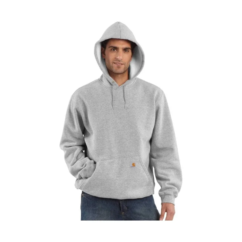 Polyester HoodiesCarhartt Men's Hooded Pullover Midweight Sweatshirt - Heather Gray