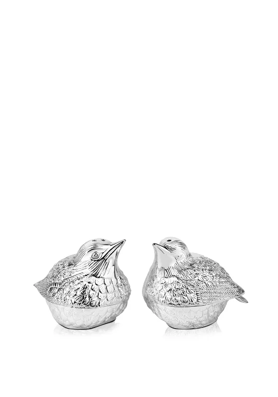 Newbridge Bird Salt & Pepper Set, Silver