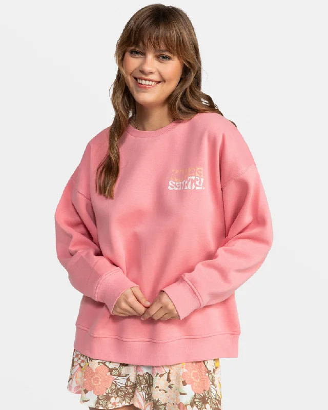 Reflective HoodiesRoxy Morning Hike Sweatshirt-Mauve Glow