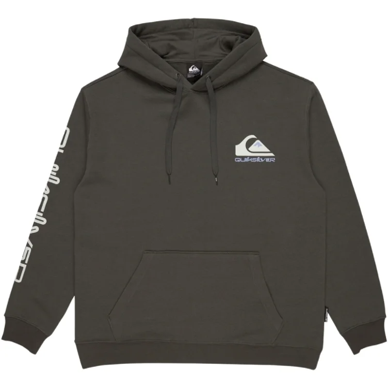 Sequined HoodiesQuiksilver Omni Logo Hooded Sweatshirt-Urban Chic