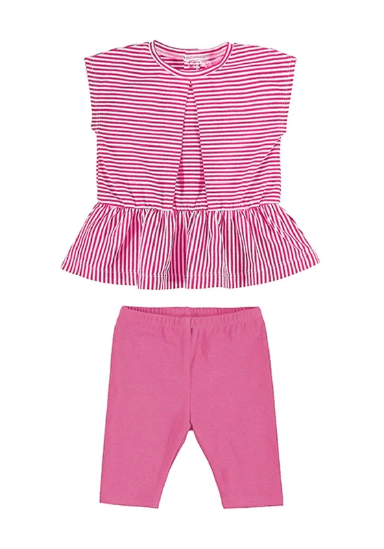 Mayoral Baby Girls Tee & Leggings Set, Pink