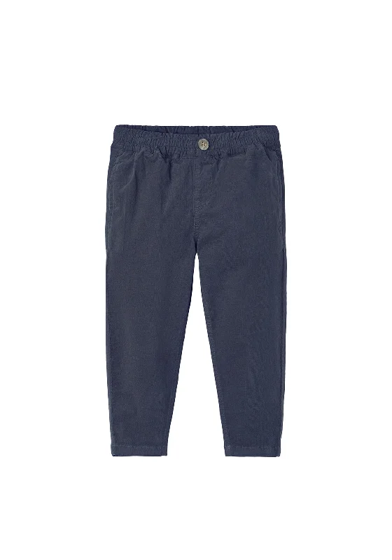 Bermuda ShortsName It Mini Boy Ben Tapered Cord Pant, India Ink