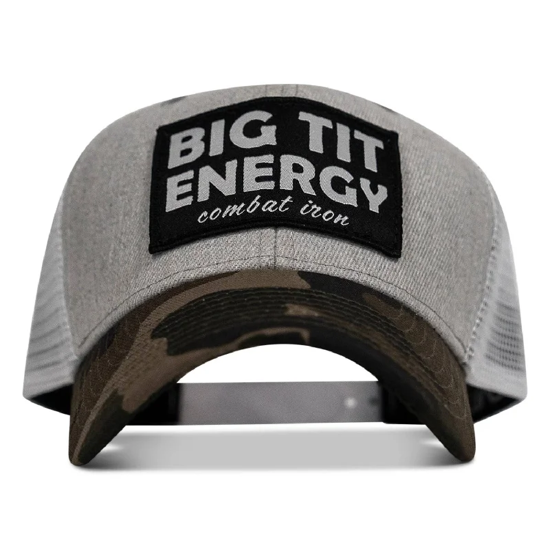 Big Tit Energy Patch Mesh Snapback Hat