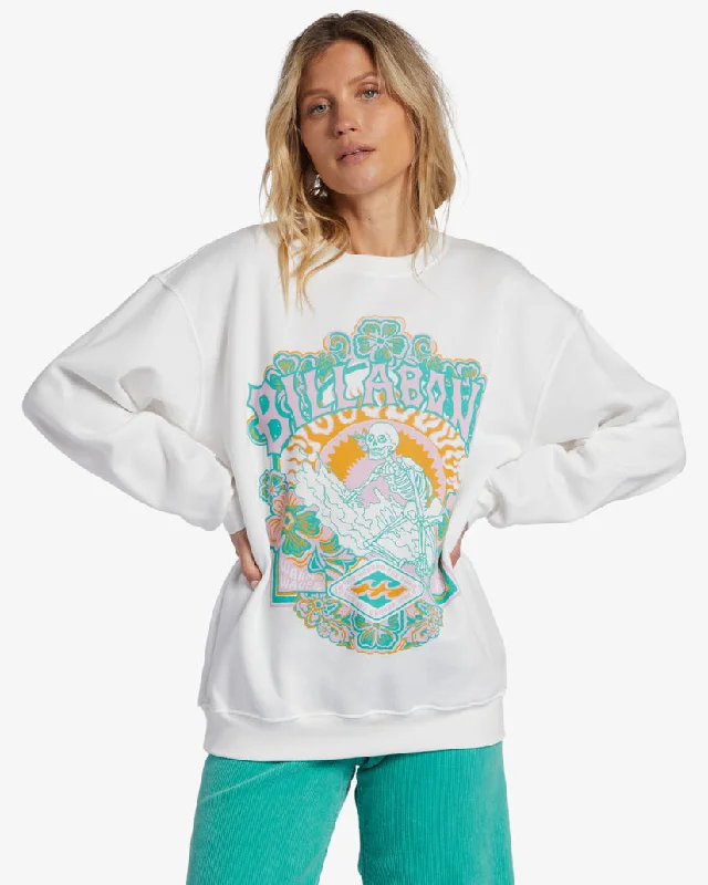 Zip-Up HoodiesBillabong Sunny Days Sweatshirt-Salt Crystal