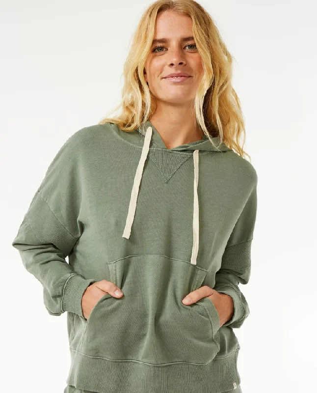 Striped SweatshirtsRip Curl Classic Surf Hooded Sweatshirt-Sage