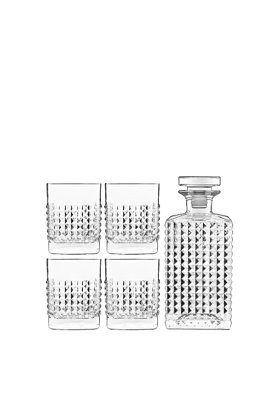 Luigi Bormioli Elixir 5 Piece Whiskey Set