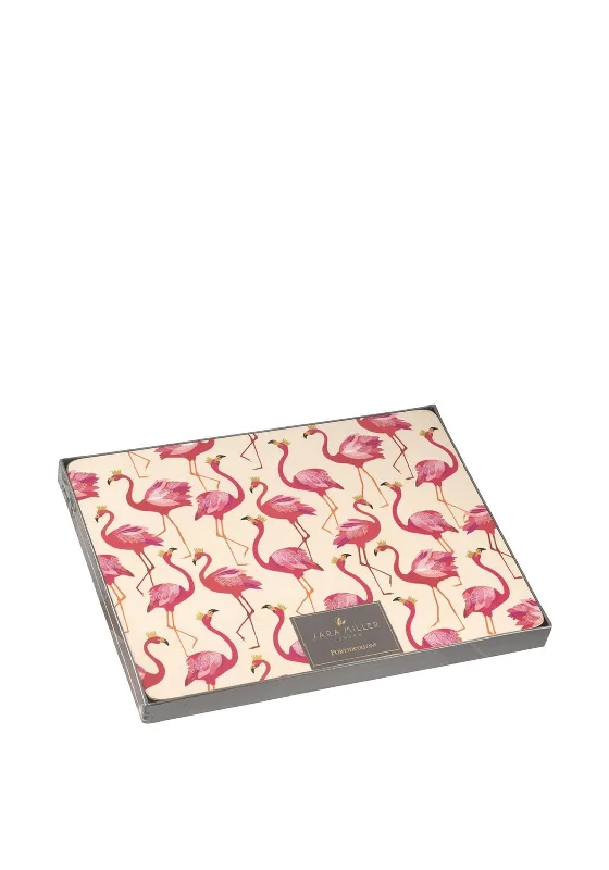 Sara Miller for Portmeirion Flamingo Placemats, Set of 4