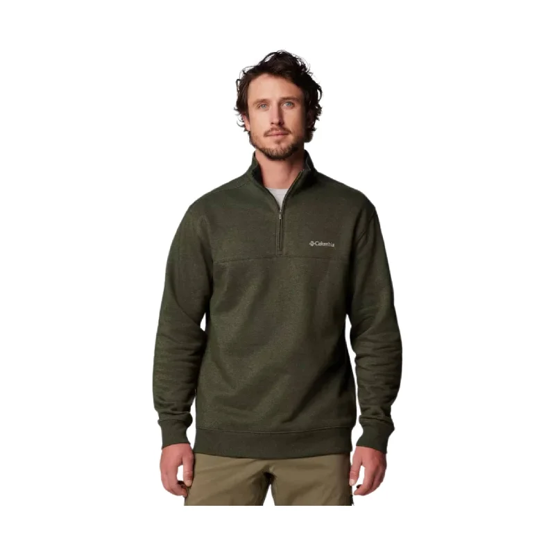 Oversized HoodiesColumbia Men's Hart Mountain II Half Zip Sweatshirt - Greenscape Heat