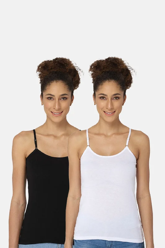 Intimacy Camisole-Slip Special Combo Pack - In08 - Pack of 2 - C02CamisolePeak